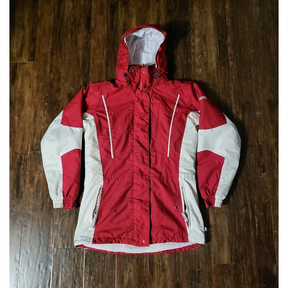 Vintage Womens Columbia Vertex Ski Winter Jacket Hooded Full Zip Size S